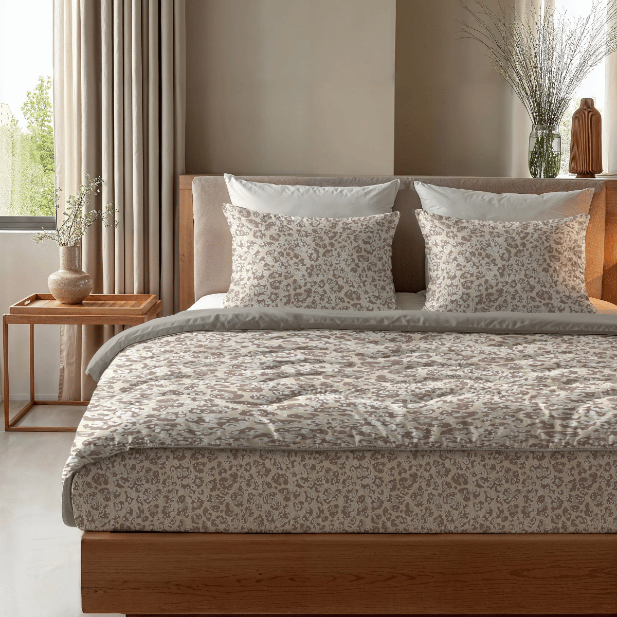 Zelesta Comfort Design Duvet - Sand Panther