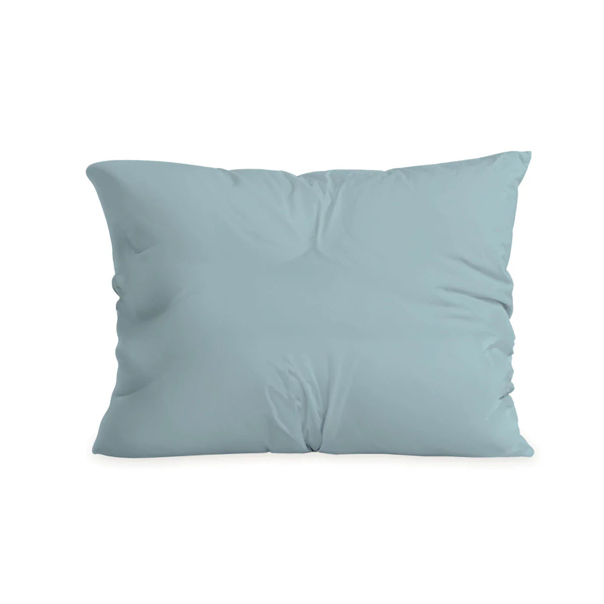 Zelesta Pure Duo Katoenen Kussensloop Set van 2 - Grijs-Blauw