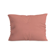 Zelesta Pure Duo Cotton Pillowcase Set Of 2 - Terracotta Pink