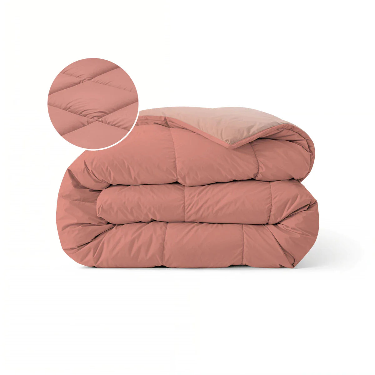 Zelesta Pure Duo Katoenen Dekbed - Terracotta Roze & Aarderoze