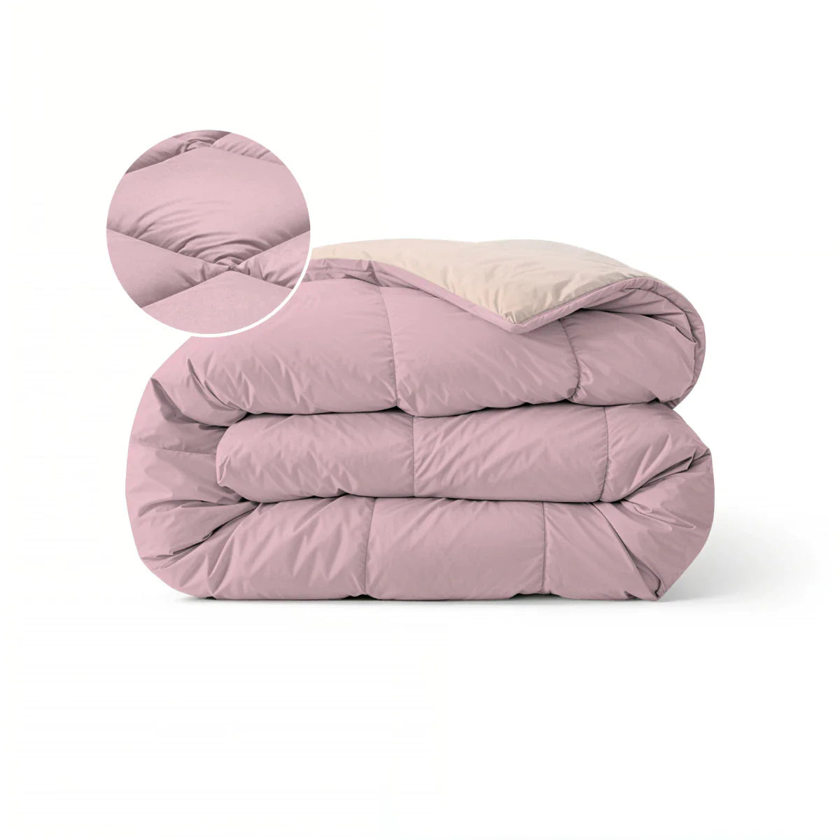 Zelesta Pure Duo Katoenen Dekbed - Zachtpaars & Zachtroze