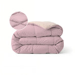 Zelesta Pure Duo Katoenen Dekbed - Zachtpaars & Zachtroze
