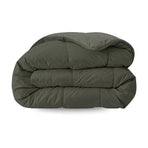 Zelesta Pure Uni Cotton Duvet - Olive Black