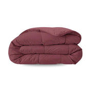 Zelesta Pure Uni katoenen zomerdekbed - Bordeauxrood