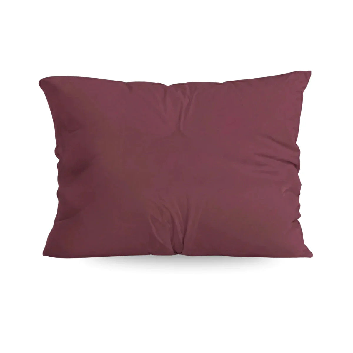 Zelesta Pure Uni Katoenen Kussensloop Set van 2 - Bordeauxrood
