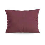 Zelesta Pure Uni Katoenen Kussensloop Set van 2 - Bordeauxrood