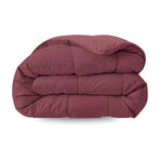 Zelesta Pure Uni Katoenen Dekbed - Bordeauxrood