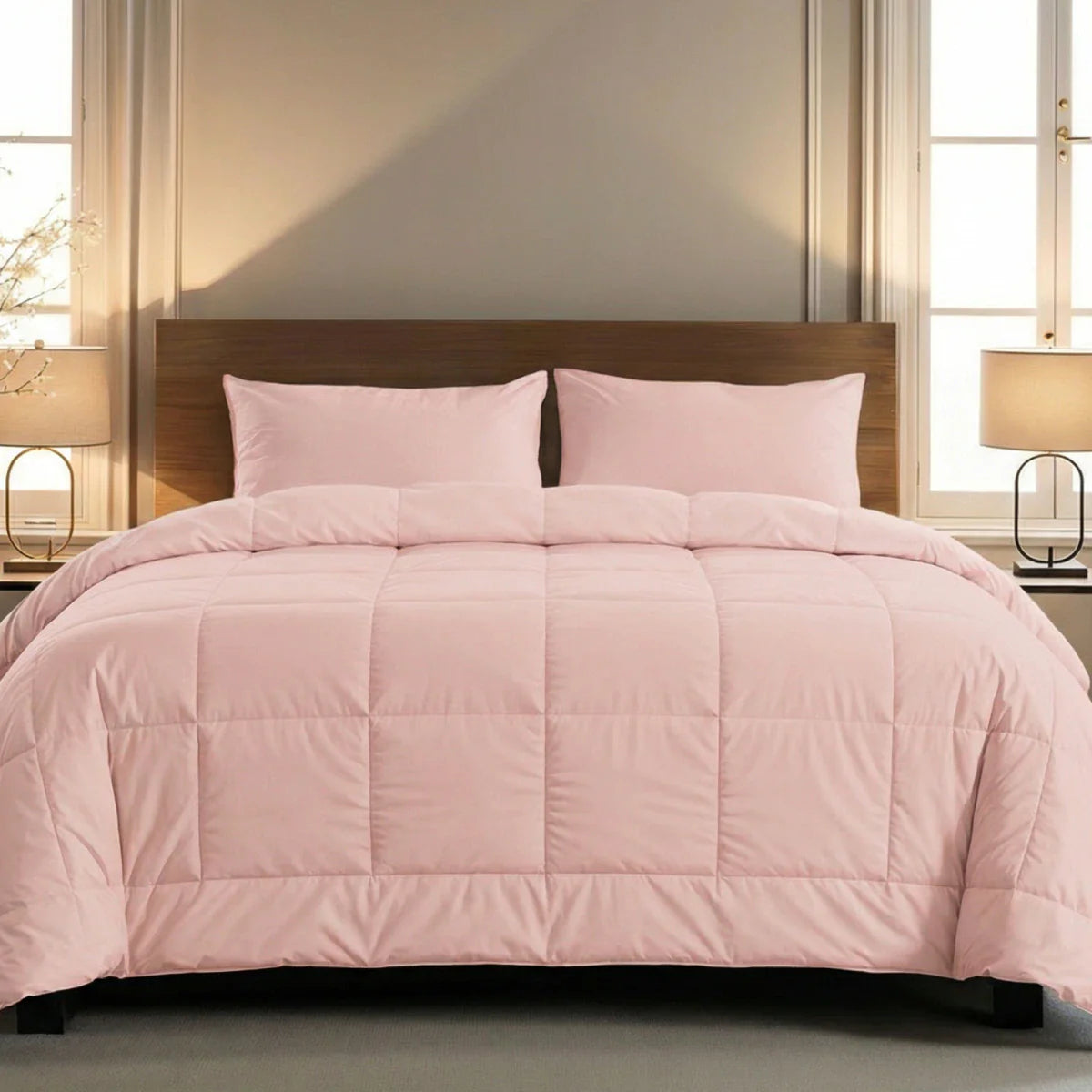 Zelesta Pure Uni Cotton Duvet - Soft Pink