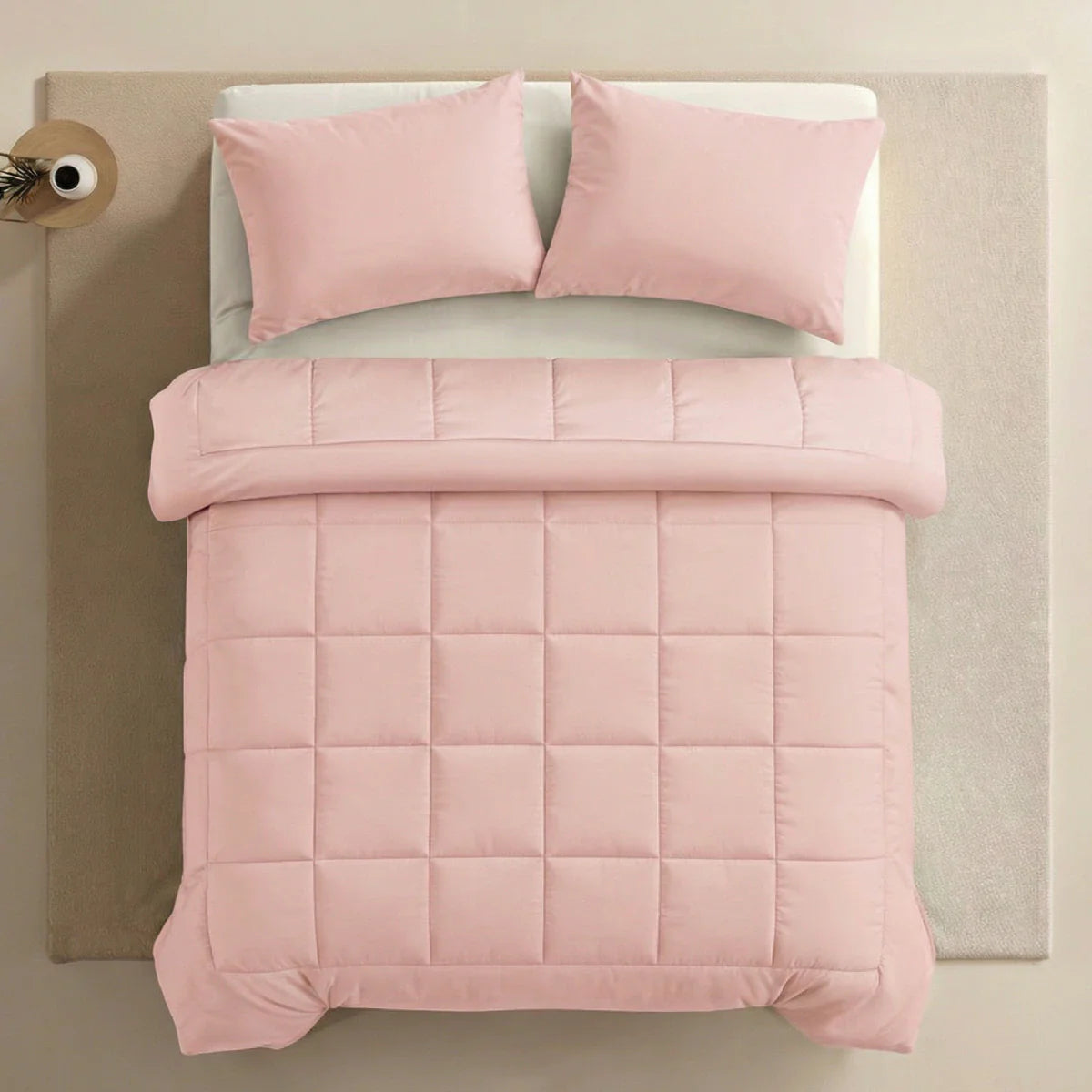 Zelesta Pure Uni Cotton Summer Duvet - Soft Pink