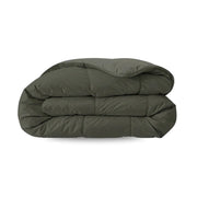Zelesta Pure Uni katoenen zomerdekbed - Olijfzwart
