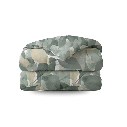 Zelesta Pure Design Cotton Duvet - Green Forest