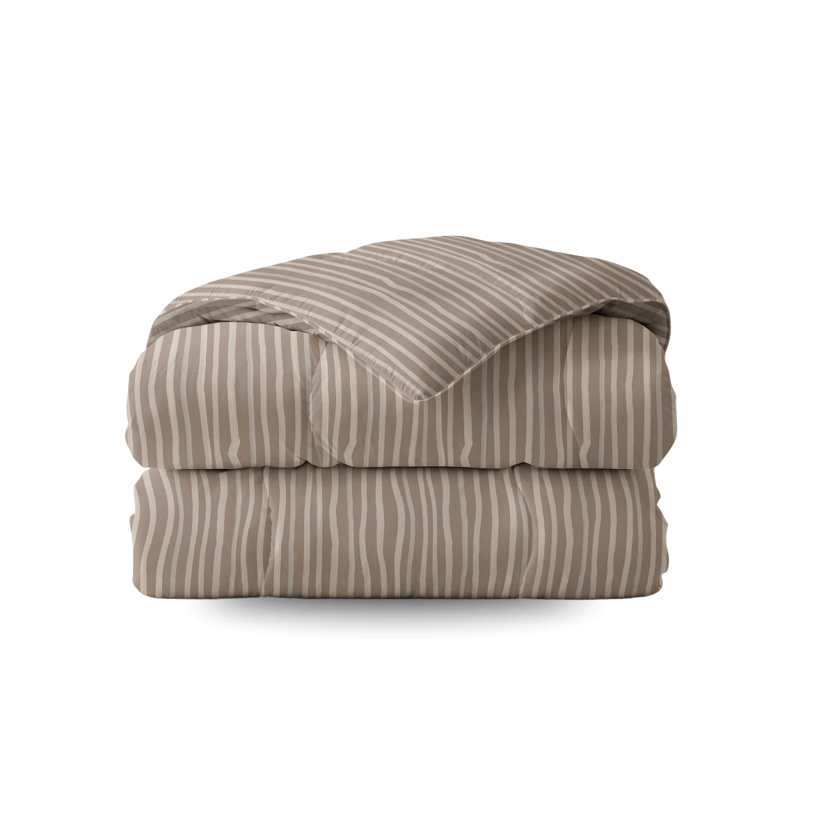 Zelesta Pure Design Cotton Duvet - Brown Stripes