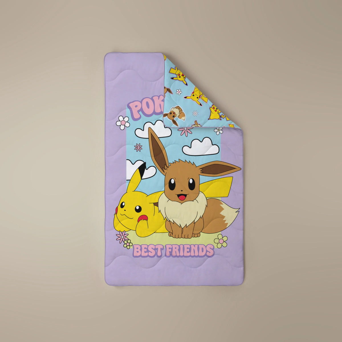 Zelesta Special Kids Couette - Pikachu & Évoli