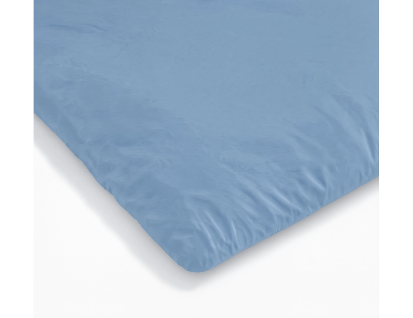 Zelesta Pure Uni Naadloos Katoenen Dekbed - Soft Chambray Blauw