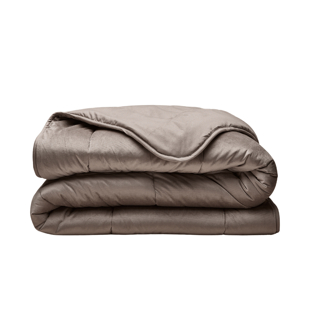 Zelesta Special Velvet Duvet - Taupe