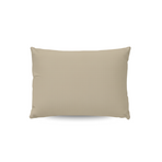Zelesta Pure Uni Cotton Taies d'oreiller Lot de 2 - Taupe blush