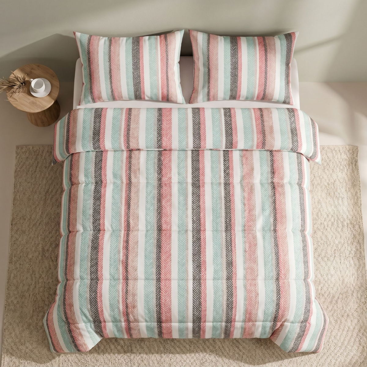Zelesta Comfort Design Couette Été - Ambiance vintage
