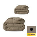 Zelesta Comfort Uni 4-Season Duvet - Natural Taupe