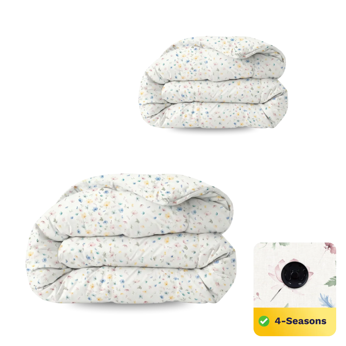 Zelesta Comfort Design 4-Season Duvet - Spring Bloom image