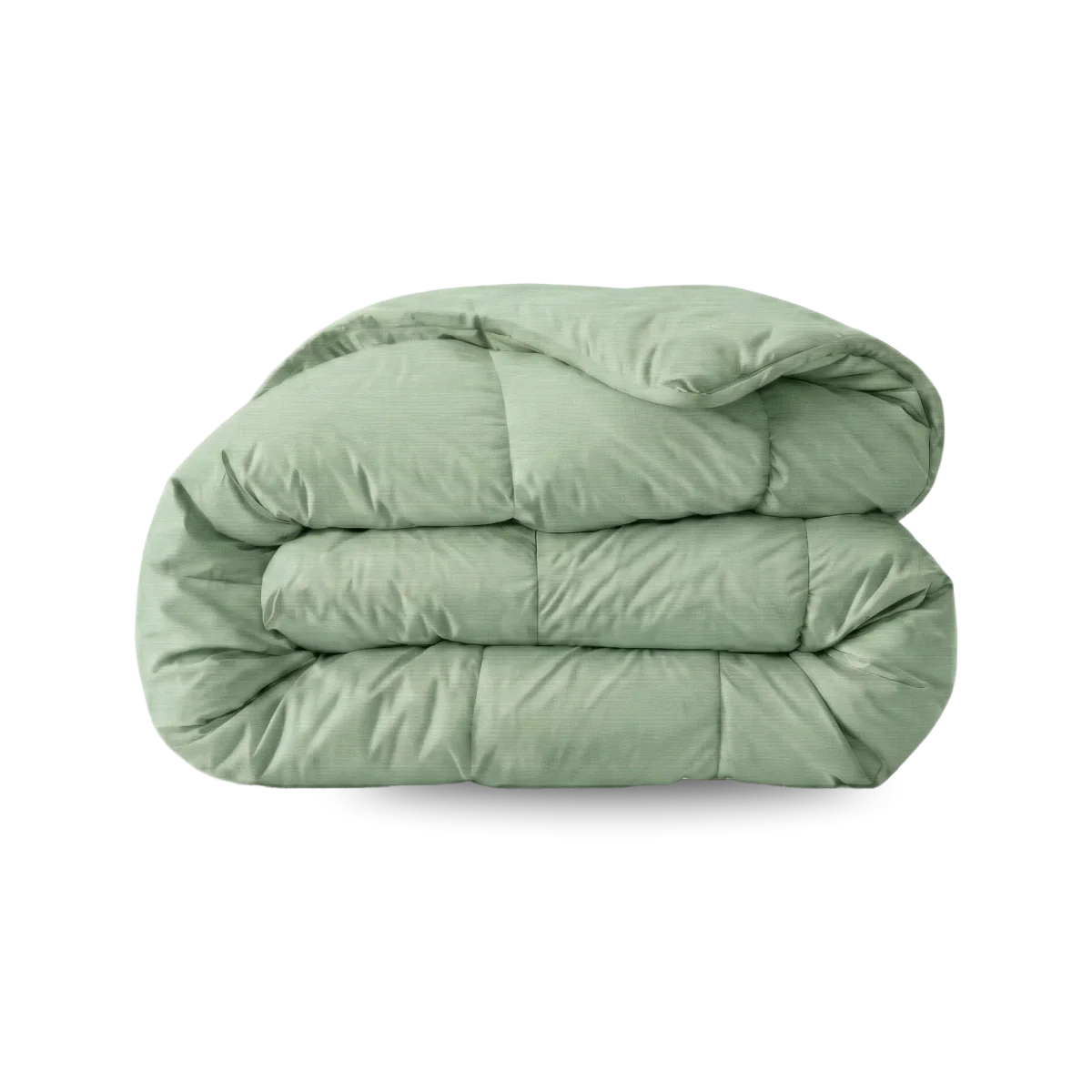 Zelesta Pure Uni Cotton Duvet - Natural Green