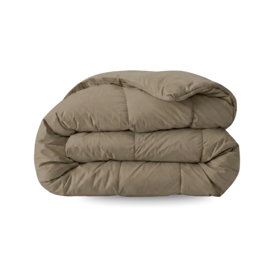 Zelesta Comfort Uni Duvet in Natural Taupe