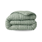 Zelesta Comfort Design Couette - Points olive