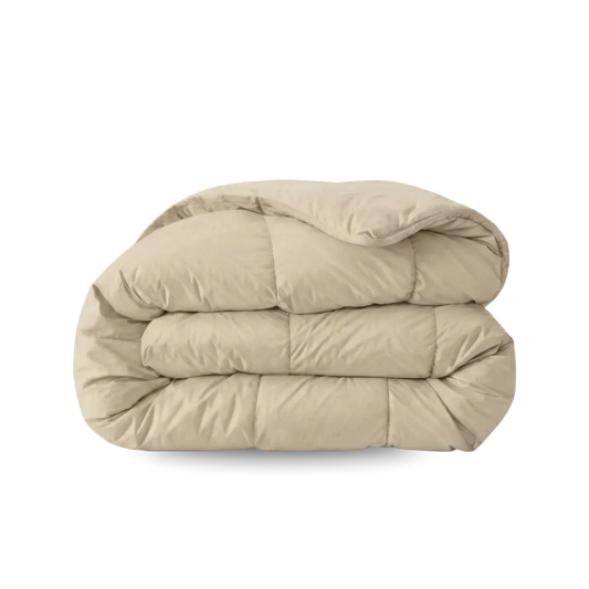 Zelesta Comfort Uni Duvet in Warm Sand