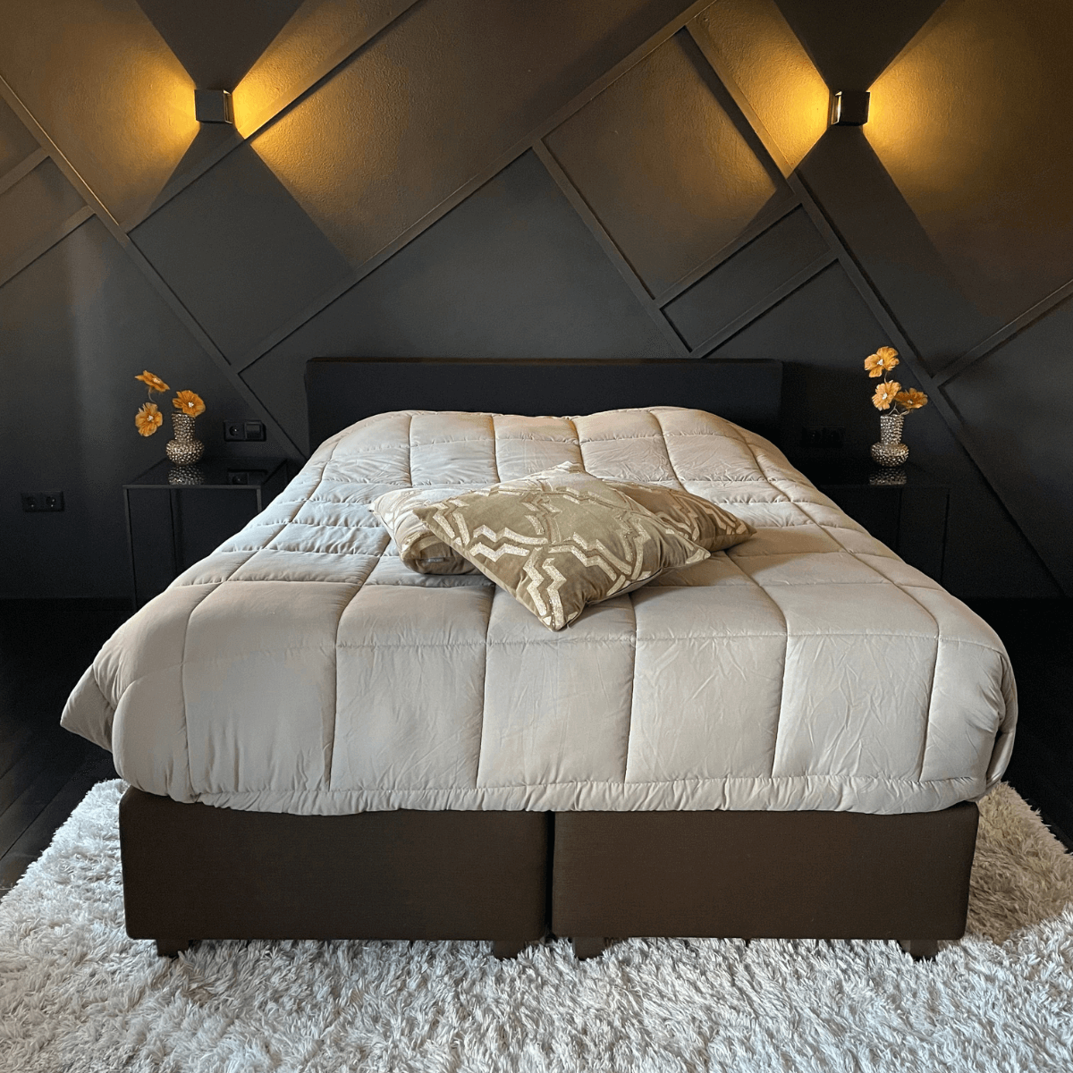 Zelesta Everyday Duo Dekbed - Taupe & Linnen
