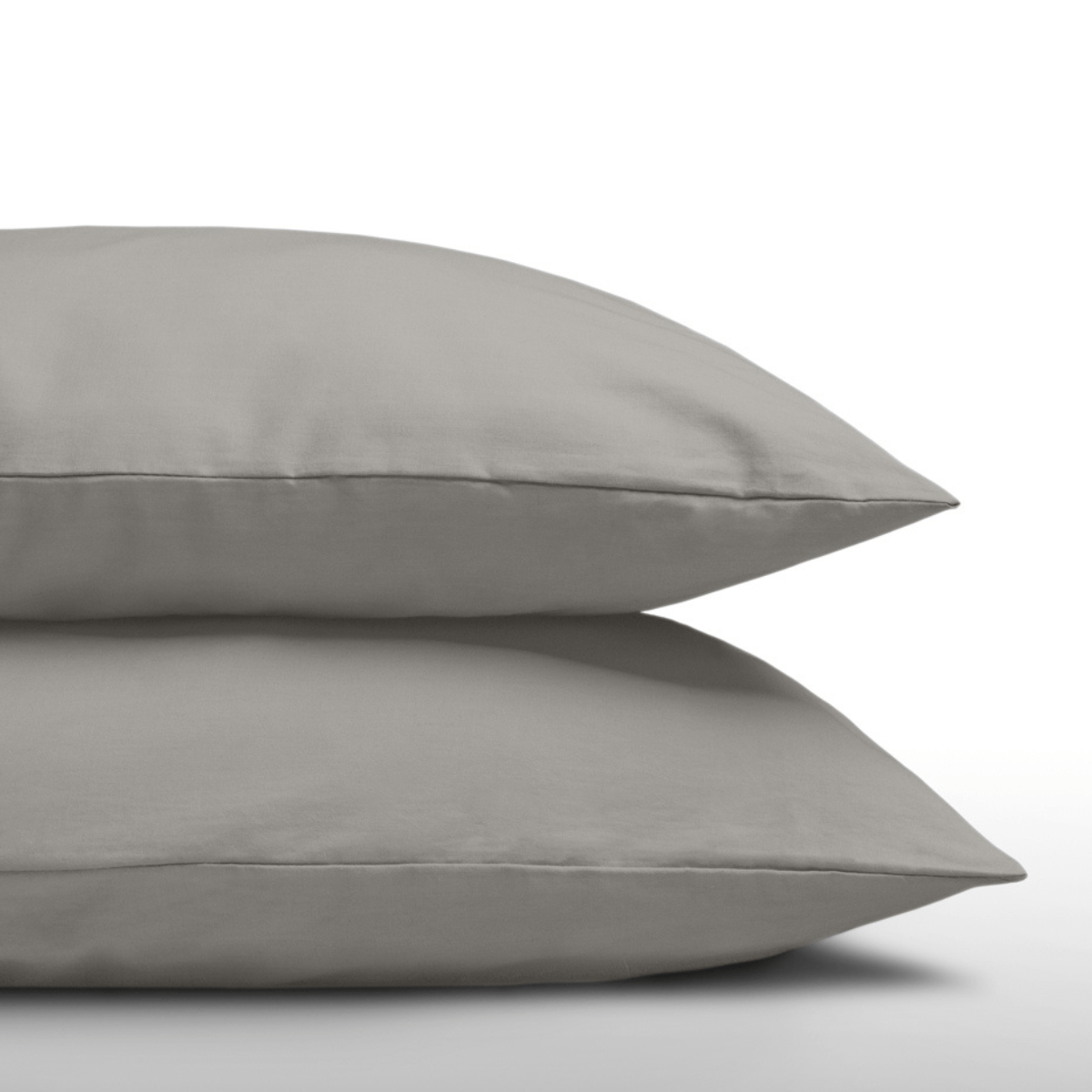 Zelesta Everyday Uni Kussensloop Set Van 2 - Zacht Grijs
