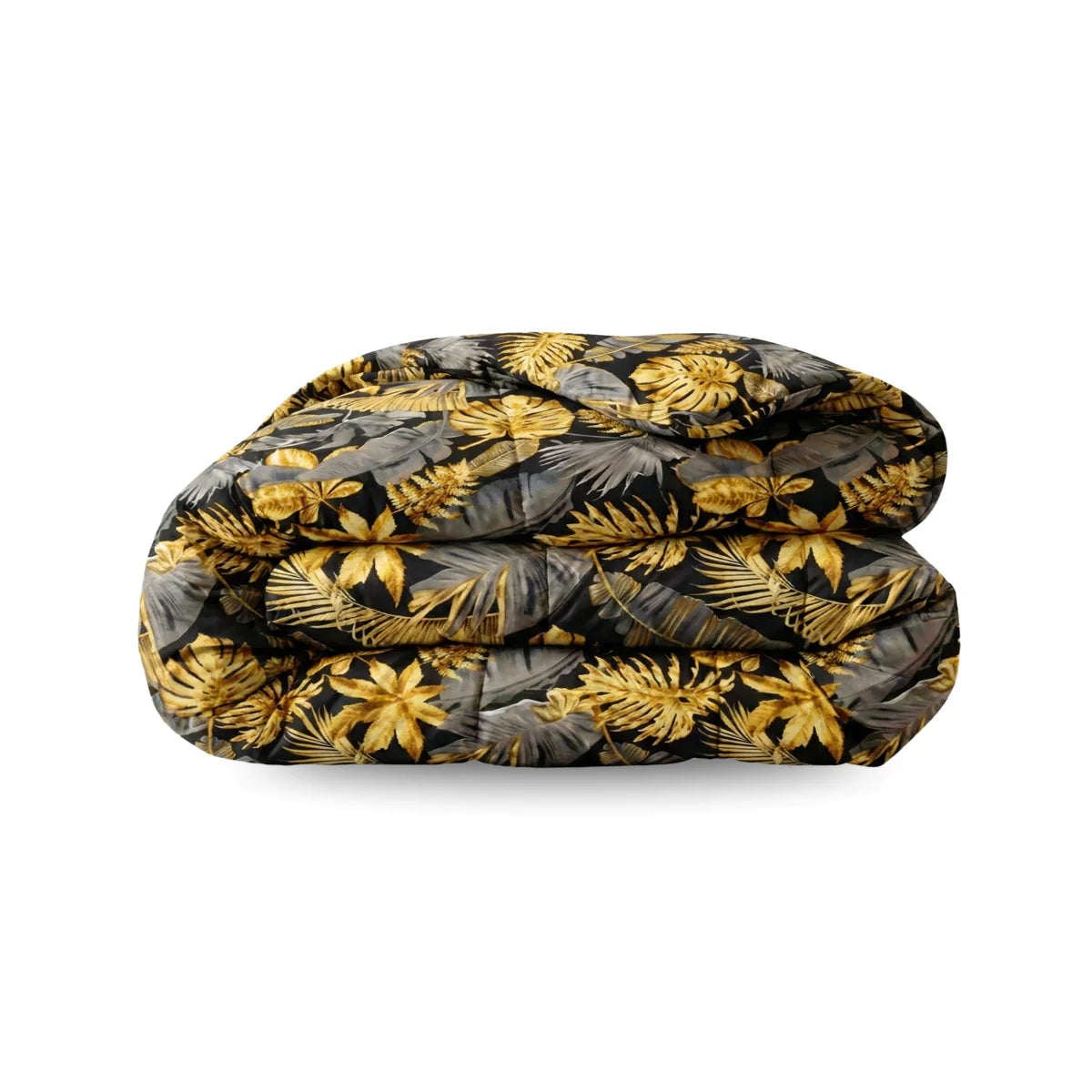 Zelesta Comfort Design Couette Été - Feuilles dorées