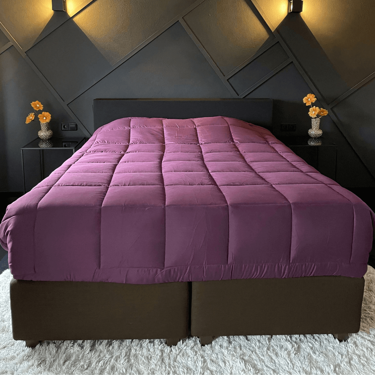 Zelesta Everyday Duo Duvet - Purple & Lilac