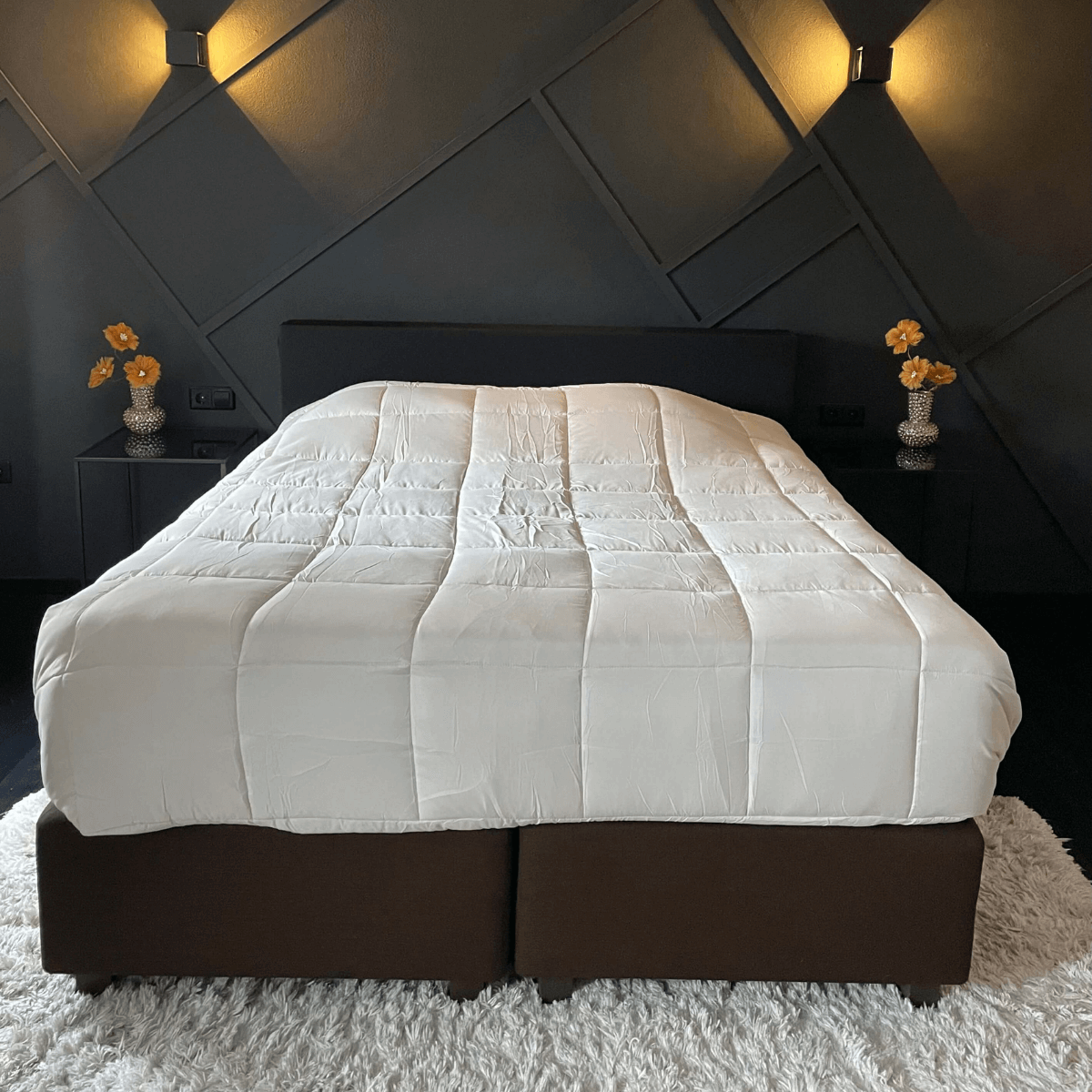 Zelesta Everyday Duo Dekbed - Turquoise & Beige