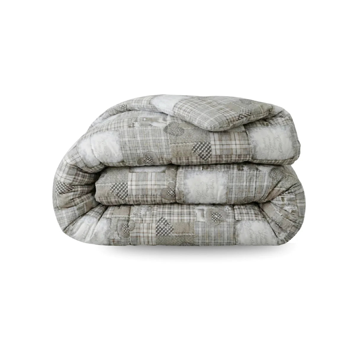 Zelesta Comfort Design Couette - Cœurs en patchwork