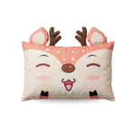 Zelesta Holley Kids Deer Pillow - Brown/Beige image