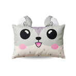 Zelesta Wimmy Raccoon Kids Pillow - Grey image