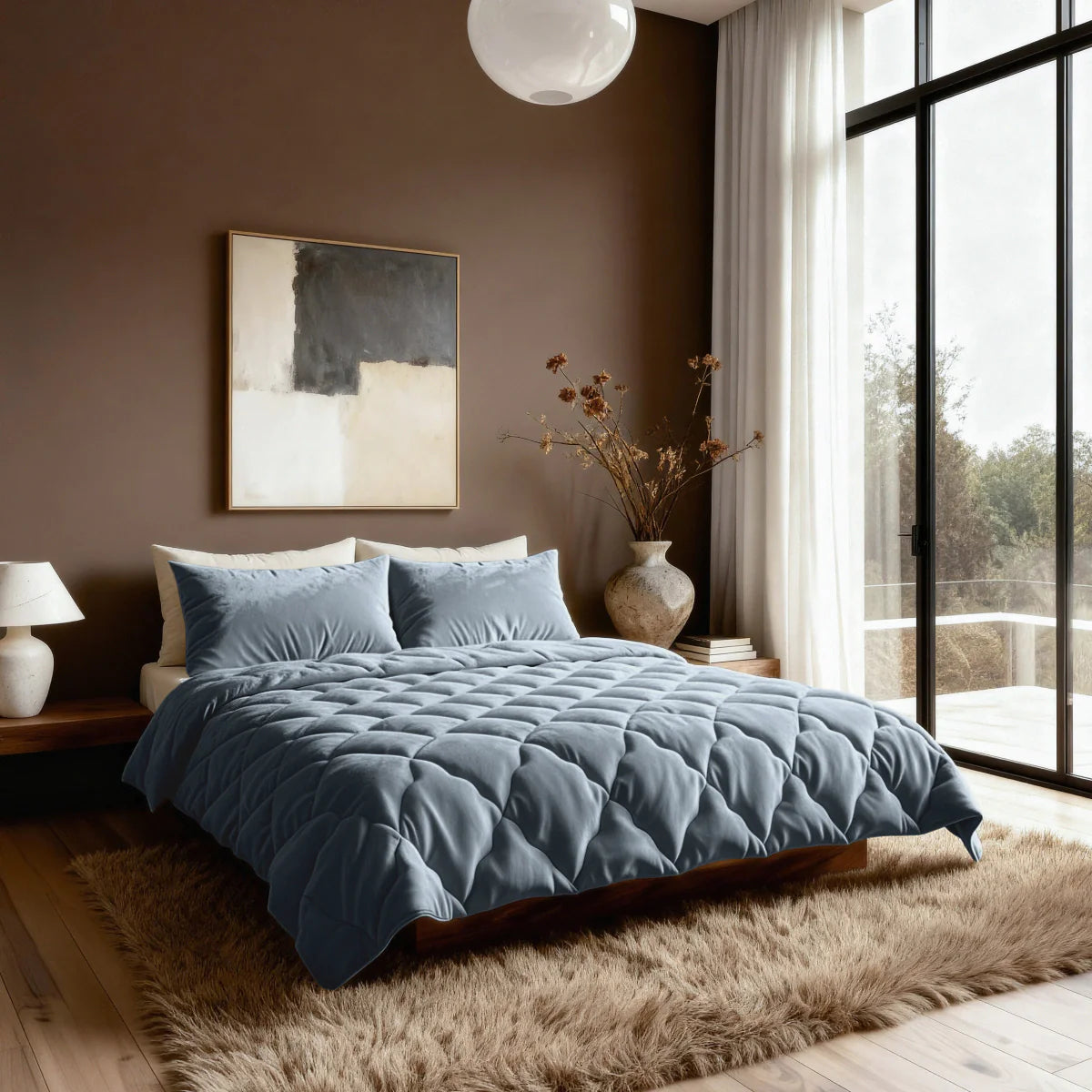 Zelesta Special Flannel Uni Duvet - Blue