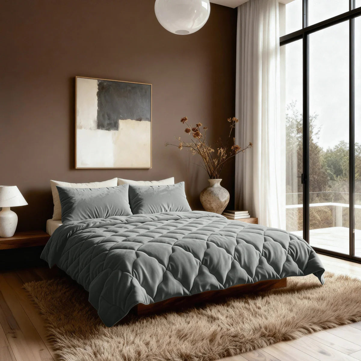 Zelesta Special Flannel Uni Duvet - Khaki