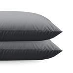 Zelesta Comfort Uni Diamond Taies d'oreiller Lot de 2 - Anthracite