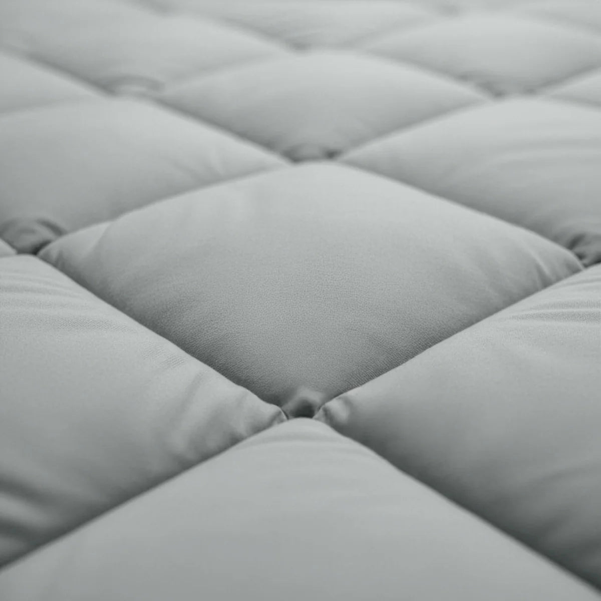Zelesta Comfort Uni Diamond Couette - Gris-Bleu