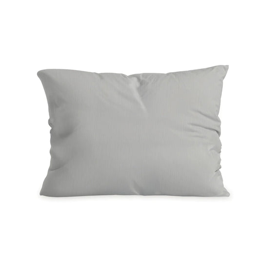 Zelesta Special Muslin Pillowcase Set Of 2 in Light Grey on a white background