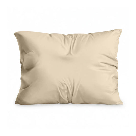 Zelesta Special Cooling Blend Pillowcase Set Of 2 in Ivory Sand on a white background