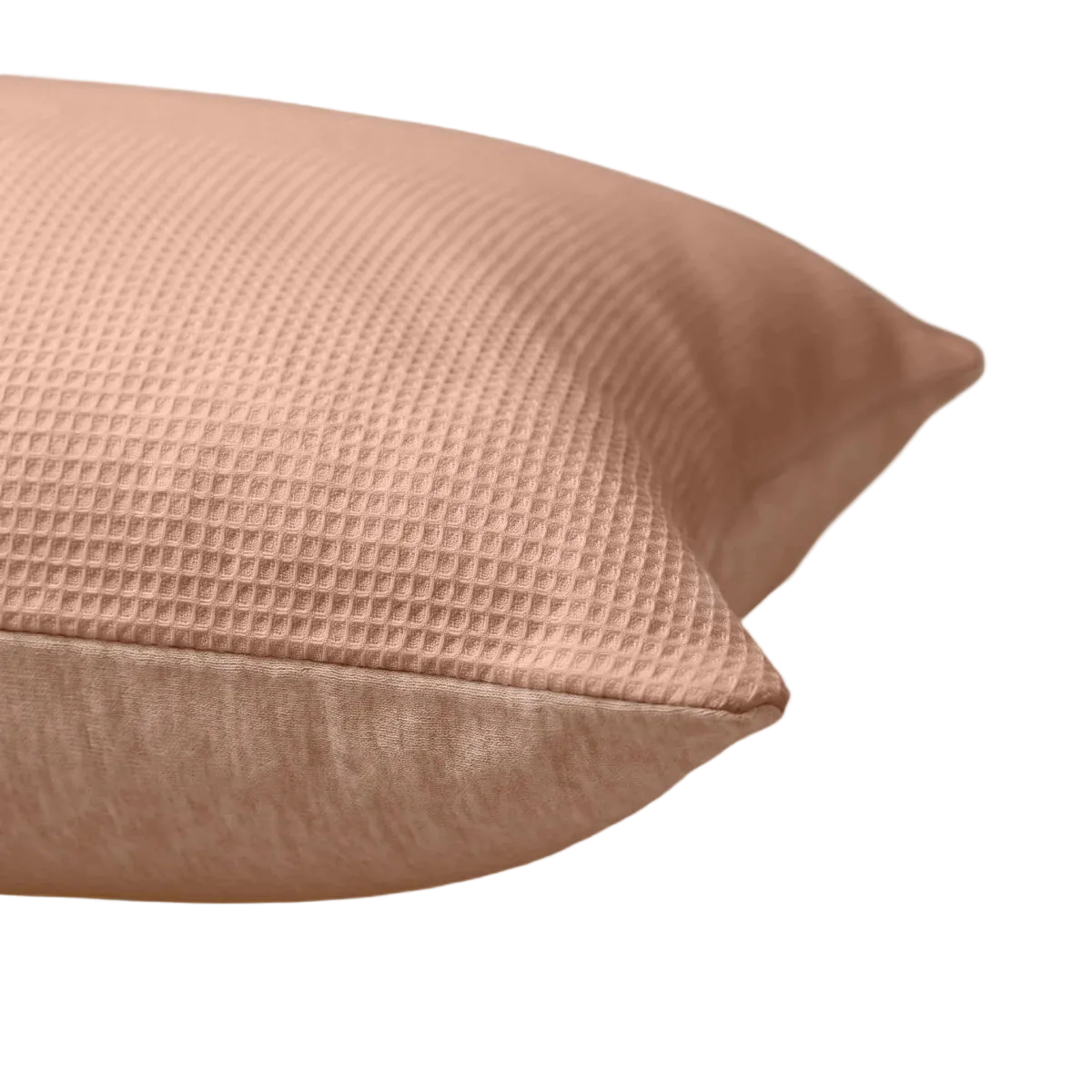 Zelesta Special Cooling Serene Pillowcase Set Of 2 in Terracotta Pink on a white background