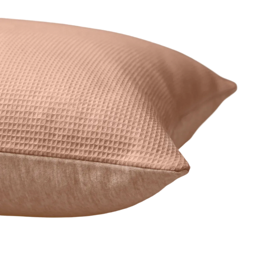 Zelesta Special Cooling Serene Pillowcase Set Of 2 in Terracotta Pink on a white background