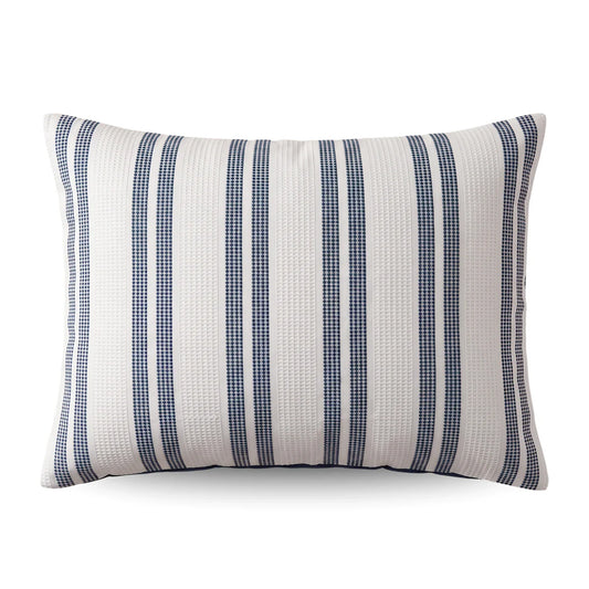 Zelesta Special Hampton Pillowcase Set Of 2 in Blue on a white background