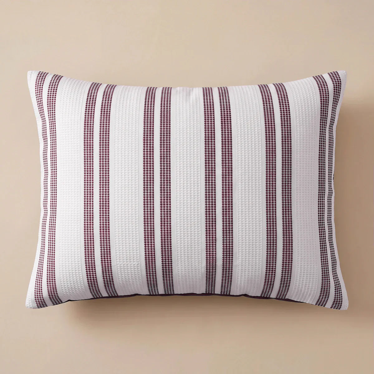 Zelesta Special Hampton Taies d'oreiller Lot de 2 - Bordeaux