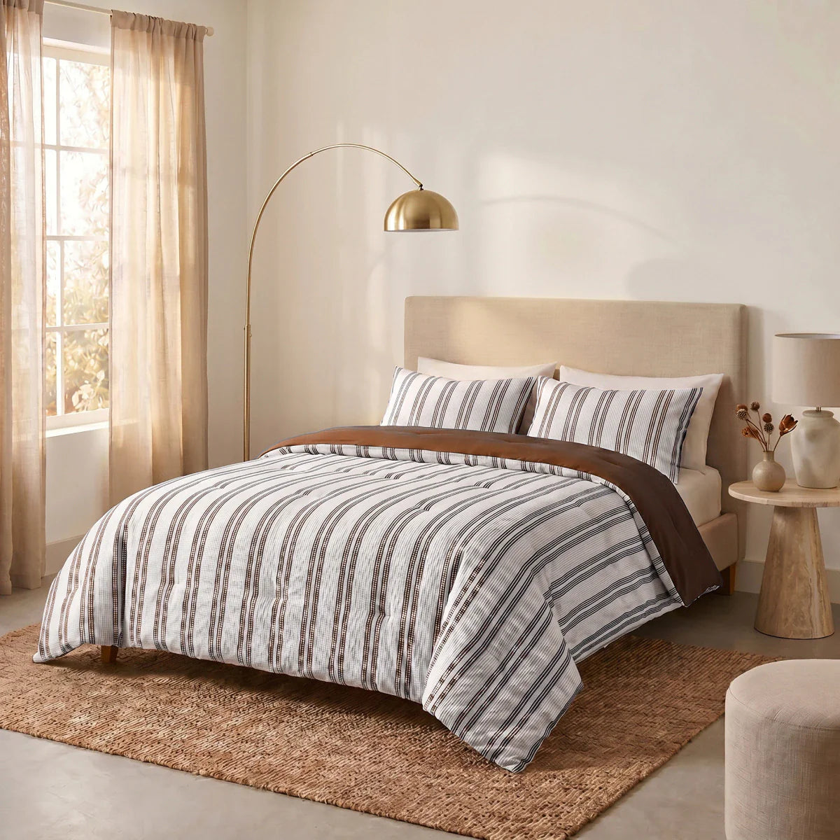 Zelesta Special Hampton Summer Duvet - Taupe