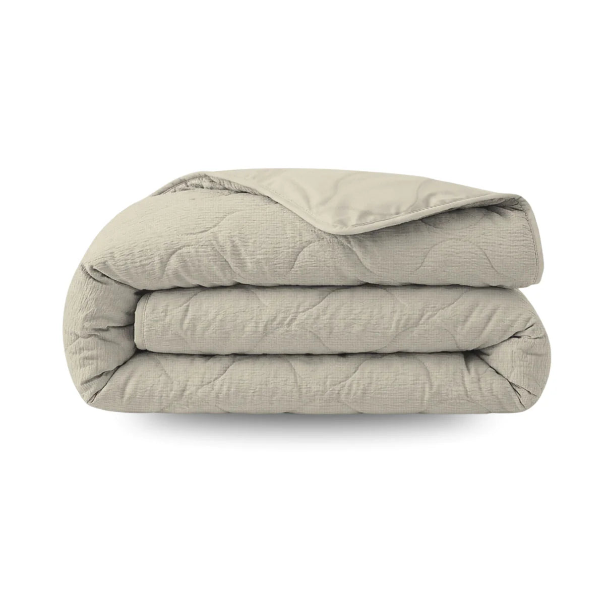 Zelesta Special Seersucker Zomerdekbed - Amandelmelk Beige