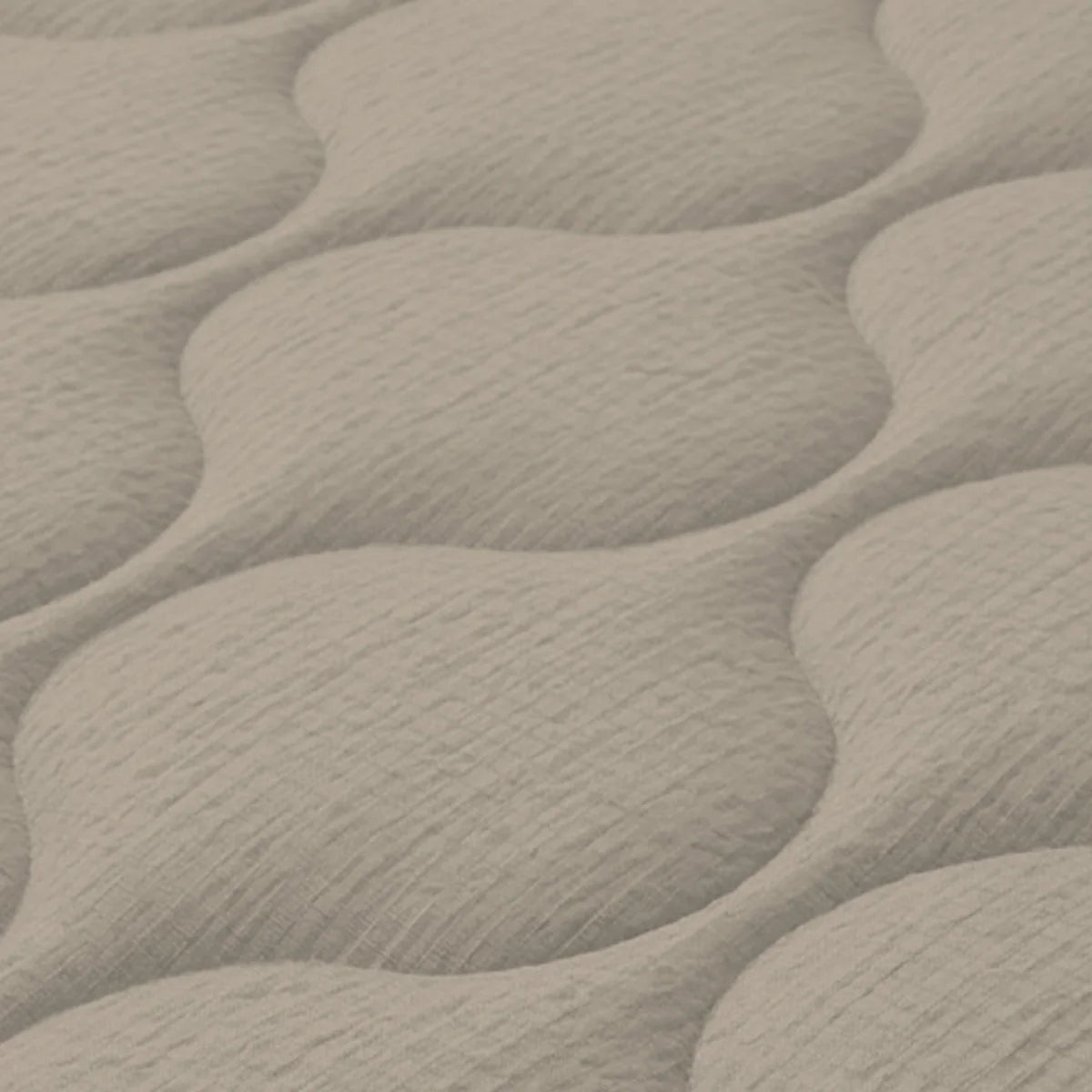 Close-up of the seersucker texture and warm grey color of the Zelesta Special Seersucker Summer Duvet