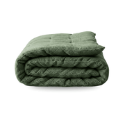 Zelesta Special Teddy Cotton Muslin Couette - Vert