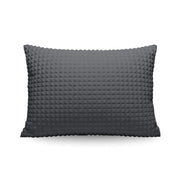 Zelesta Special Teddy Check Pillowcase Set Of 2 - Anthracite